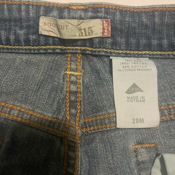 LEVIS a denim cut off shorts 20M - Picture 6 of 6
